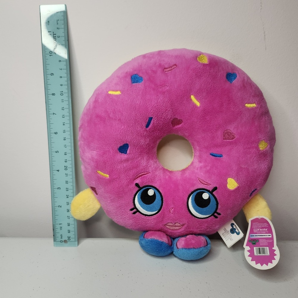 NWT Shopkins D'Lish Donut Plush 10.5" Large Brand New